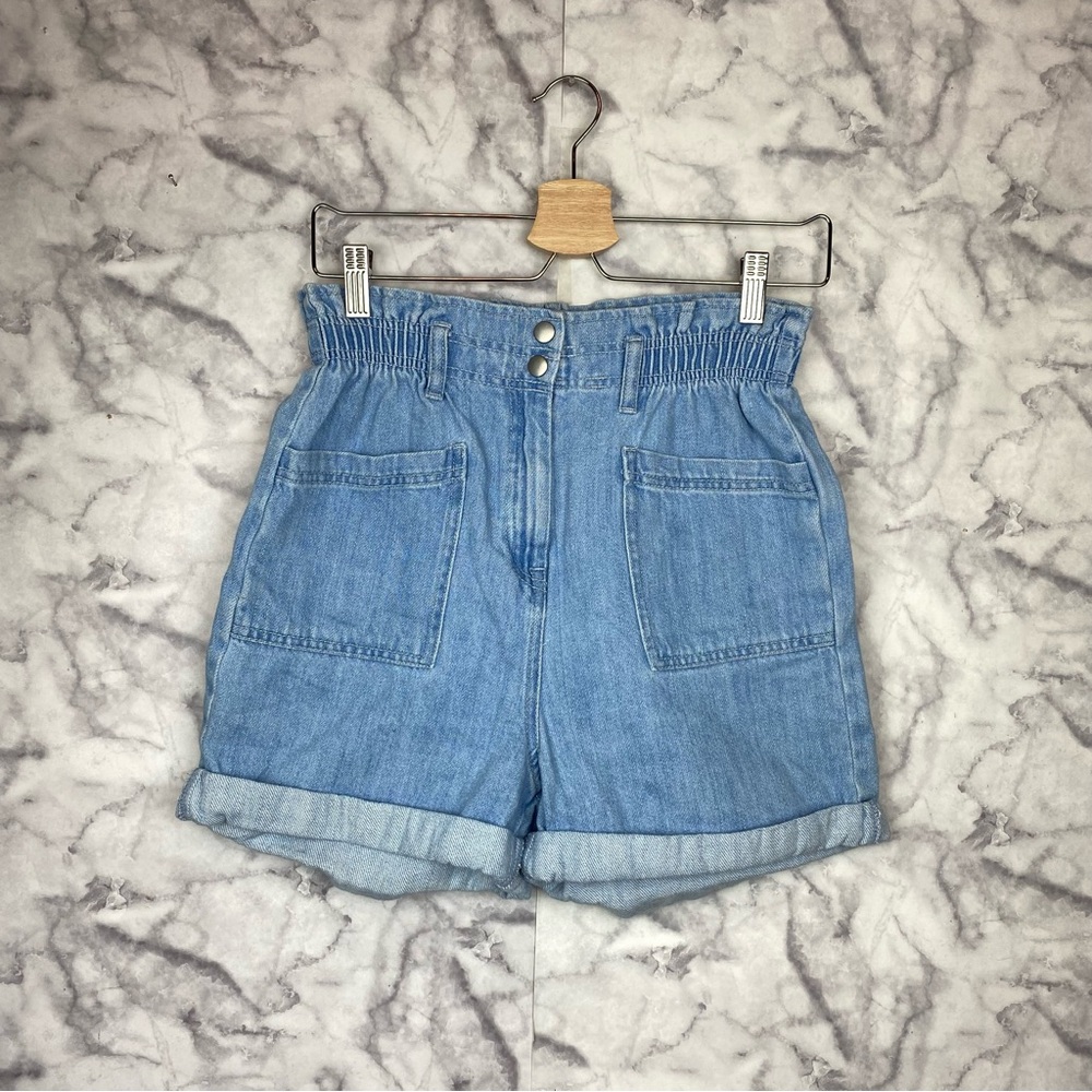 Papaya Denim Shorts